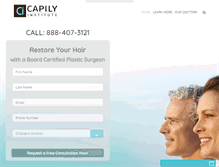 Tablet Screenshot of capily.com